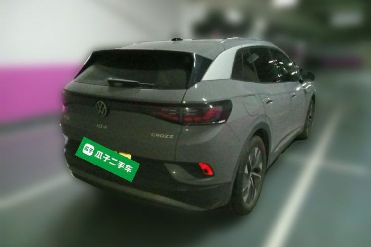 Used Volkswagen ID.4 CROZZ 2021 Long-Range PURE+ Two-Wheel Drive Version Rear Right 45 Deg