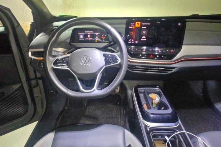 Used Volkswagen ID.4 CROZZ 2021 Long-Range PRO Two-Wheel Drive Version Steering Wheel