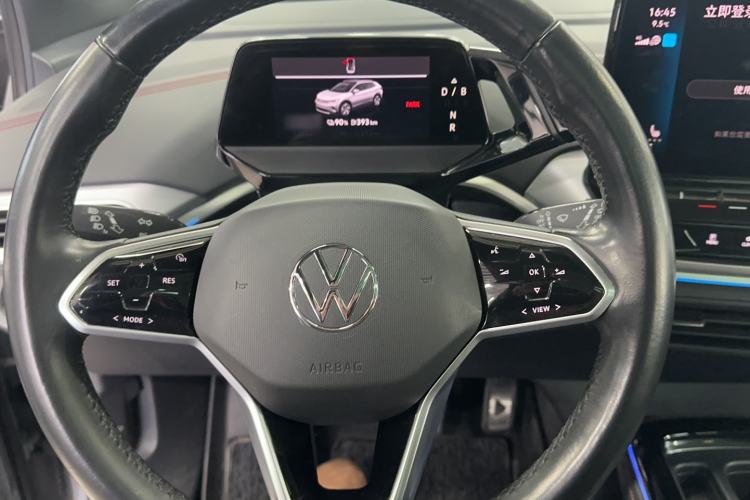 Used Volkswagen ID.4 CROZZ 2021 High-Performance PRIME Four-Wheel Drive Version Steering Wheel
