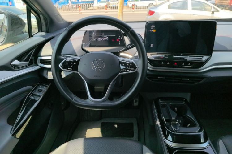 Used Volkswagen ID.4 CROZZ 2021 High-Performance PRIME Early-Bird Edition Steering Wheel