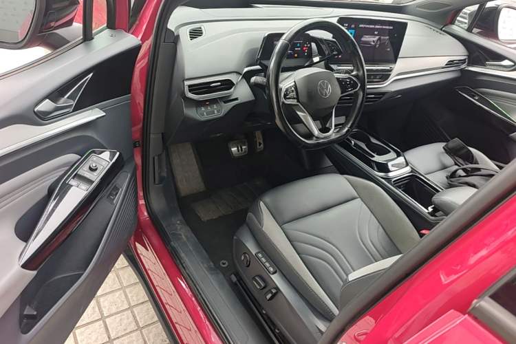Used Volkswagen ID.4 CROZZ 2021 Long-Range PRO Two-Wheel Drive Version Driver Seat