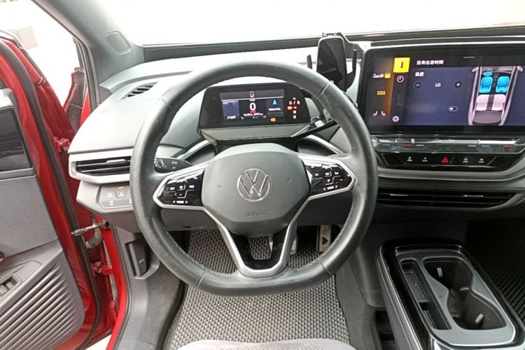 Used Volkswagen ID.4 CROZZ 2021 Long-Range PRO Two-Wheel Drive Version Steering Wheel