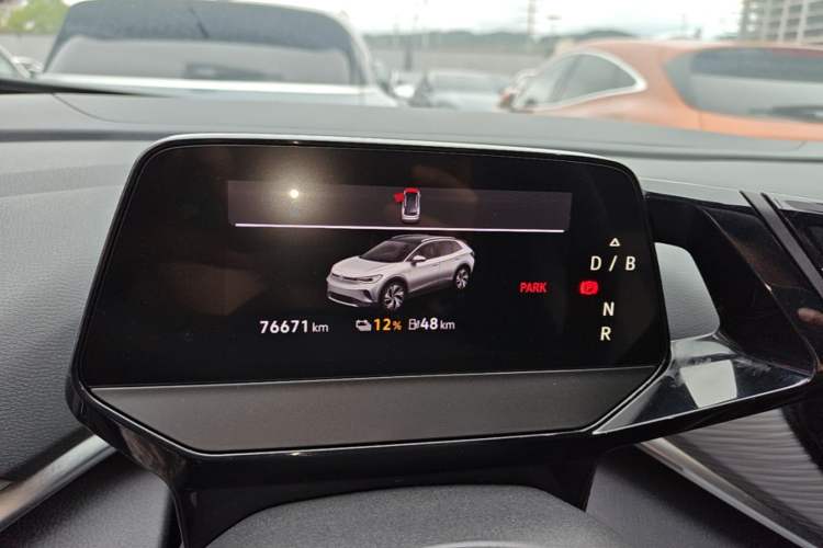 Used Volkswagen ID.4 CROZZ 2021 Long-Range PURE+ Two-Wheel Drive Version Instrument Cluster