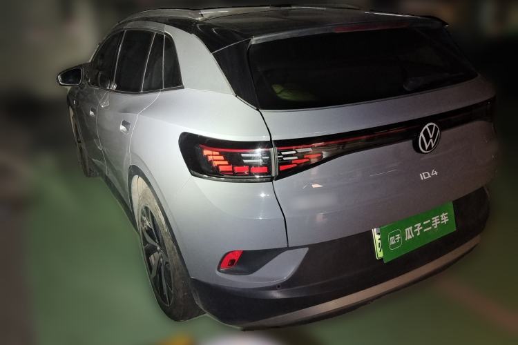 Used Volkswagen ID.4 CROZZ 2021 Long-Range PRO Two-Wheel Drive Version Rear Left 45 Deg