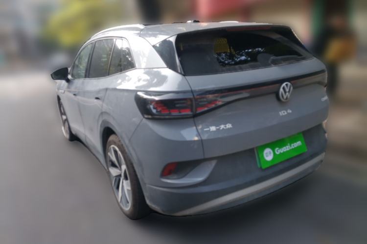 Used Volkswagen ID.4 CROZZ 2021 Long-Range PURE+ Two-Wheel Drive Version Rear Left 45 Deg