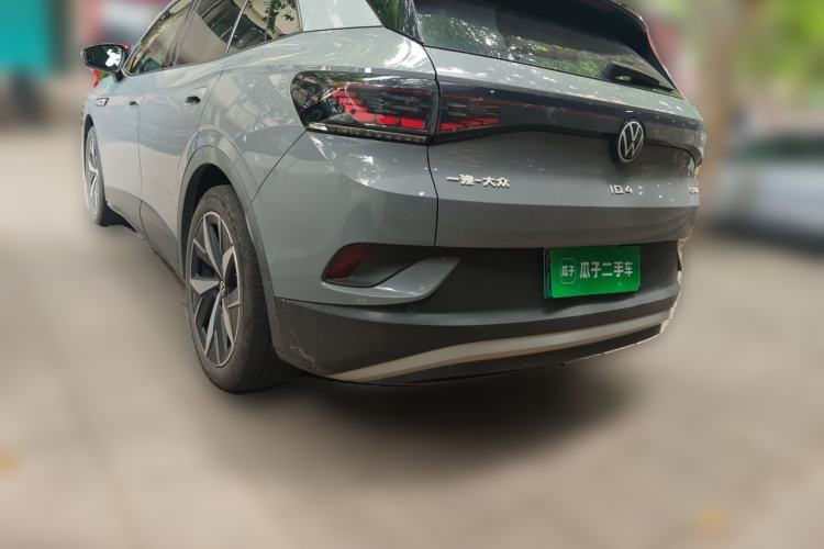 Used Volkswagen ID.4 CROZZ 2021 Long-Range PURE+ Two-Wheel Drive Version Rear Left 45 Deg