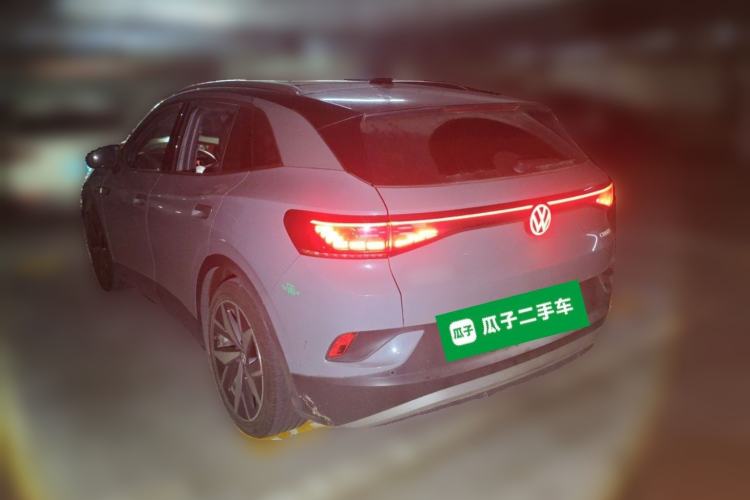 Used Volkswagen ID.4 CROZZ 2021 Long-Range Lite PRO Two-Wheel Drive Version Rear Left 45 Deg