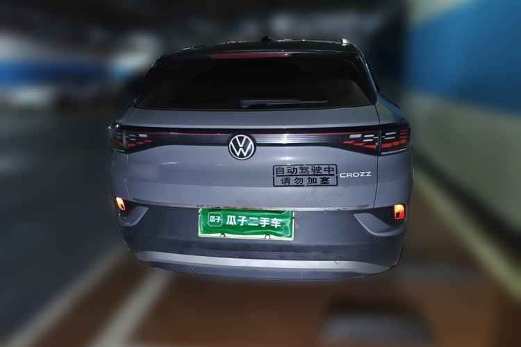 Used Volkswagen ID.4 CROZZ 2021 Long-Range Lite PRO Two-Wheel Drive Version Rear