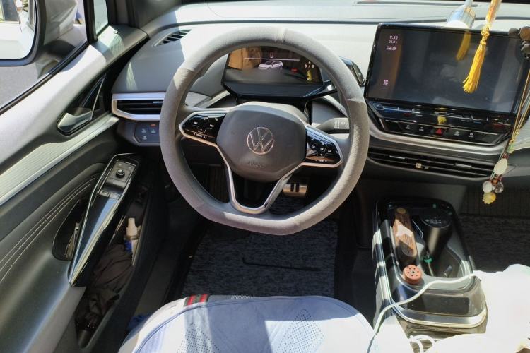 Used Volkswagen ID.4 CROZZ 2021 Long-Range PURE+ Two-Wheel Drive Version Steering Wheel