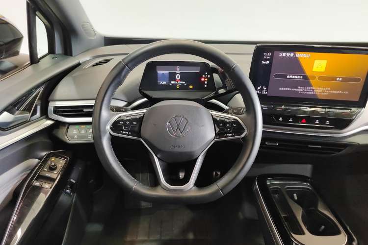 Used Volkswagen ID.4 CROZZ 2021 Long-Range PRO Two-Wheel Drive Version Steering Wheel
