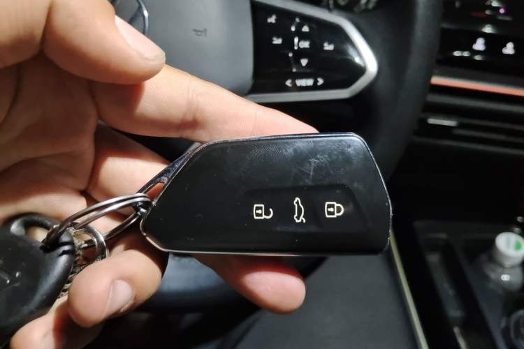 Used Volkswagen ID.4 CROZZ 2021 Long-Range PRO Two-Wheel Drive Version Vehicle Key