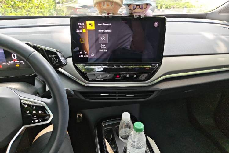 Used Volkswagen ID.4 CROZZ 2021 Yeyue First-Edition Two-Wheel-Drive Version Audio And AC Panel