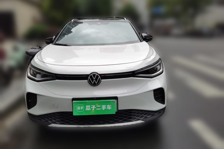 Used Volkswagen ID.4 CROZZ 2021 Yeyue First-Edition Two-Wheel-Drive Version Front