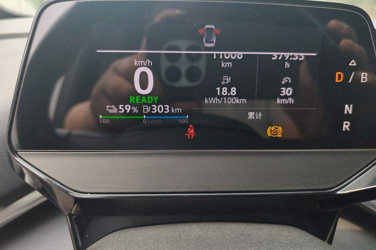 Used Volkswagen ID.4 CROZZ 2021 Long-Range Lite PRO Two-Wheel Drive Version Instrument Cluster