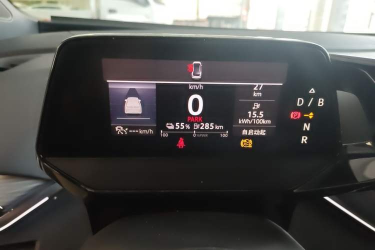 Used Volkswagen ID.4 CROZZ 2021 Long-Range Lite PRO Two-Wheel Drive Version Instrument Cluster