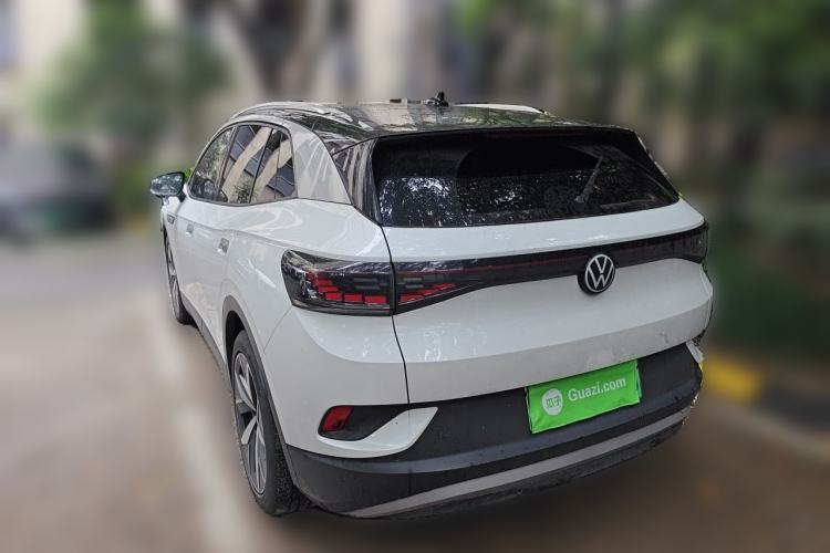 Used Volkswagen ID.4 CROZZ 2021 Long-Range PRO Two-Wheel Drive Version Rear Left 45 Deg
