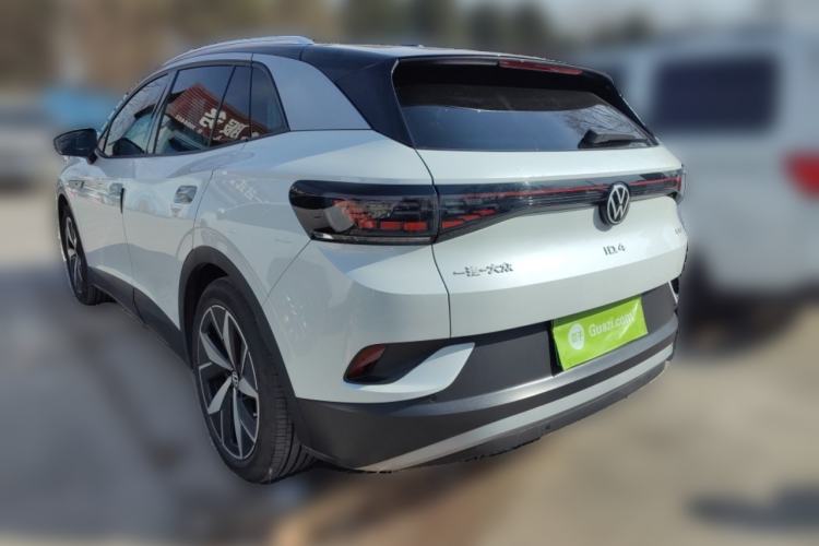 Used Volkswagen ID.4 CROZZ 2021 Long-Range Lite PRO Two-Wheel Drive Version Rear Left 45 Deg