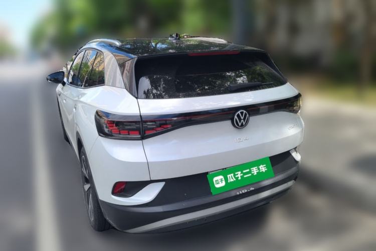 Used Volkswagen ID.4 CROZZ 2021 Long-Range PRO Two-Wheel Drive Version Rear Left 45 Deg
