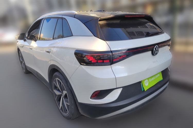 Used Volkswagen ID.4 CROZZ 2021 Long-Range PRO Two-Wheel Drive Version Rear Left 45 Deg