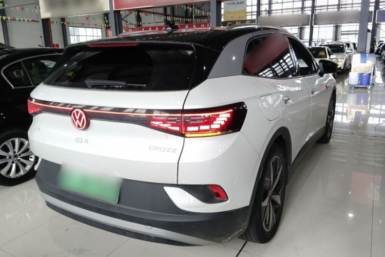 Used Volkswagen ID.4 CROZZ 2021 Long-Range Lite PRO Two-Wheel Drive Version Rear Right 45 Deg