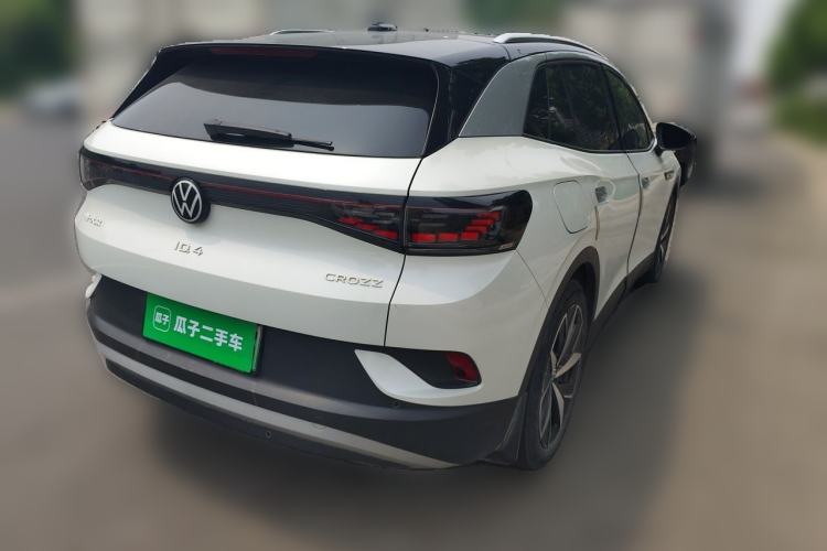 Used Volkswagen ID.4 CROZZ 2021 Long-Range Lite PRO Two-Wheel Drive Version Rear Right 45 Deg