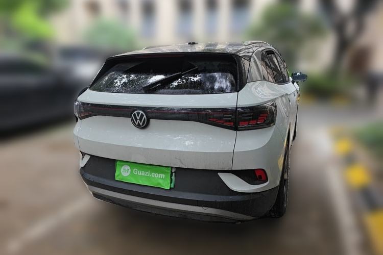 Used Volkswagen ID.4 CROZZ 2021 Long-Range PRO Two-Wheel Drive Version Rear Right 45 Deg