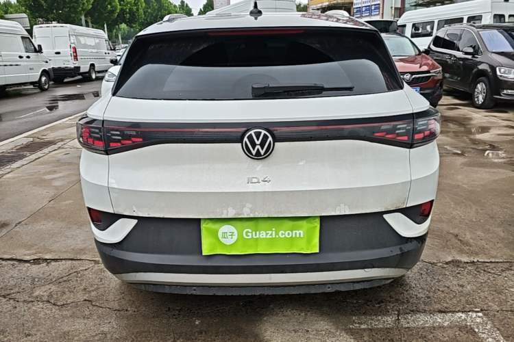Used Volkswagen ID.4 CROZZ 2021 Long-Range Lite PRO Two-Wheel Drive Version Rear