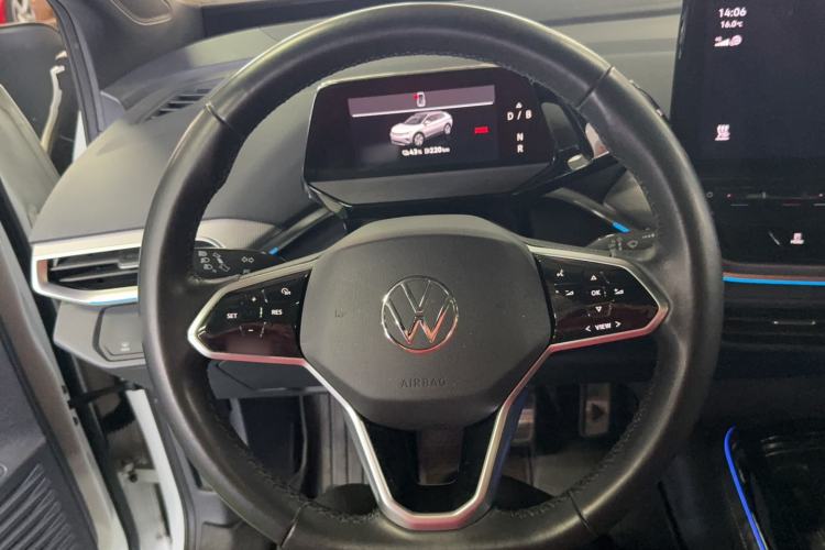 Used Volkswagen ID.4 CROZZ 2021 Long-Range PRO Two-Wheel Drive Version Steering Wheel
