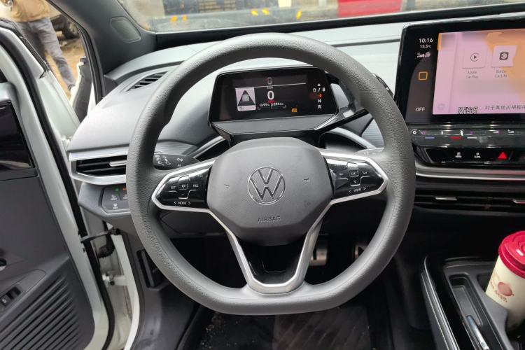 Used Volkswagen ID.4 CROZZ 2021 Long-Range Lite PRO Two-Wheel Drive Version Steering Wheel