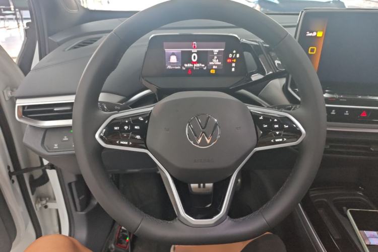 Used Volkswagen ID.4 CROZZ 2021 Long-Range Lite PRO Two-Wheel Drive Version Steering Wheel