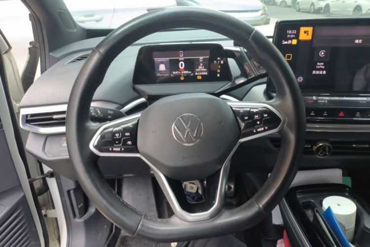 Used Volkswagen ID.4 CROZZ 2021 Long-Range PRO Two-Wheel Drive Version Steering Wheel