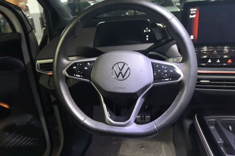 Used Volkswagen ID.4 CROZZ 2021 High-Performance PRIME Four-Wheel Drive Version Steering Wheel