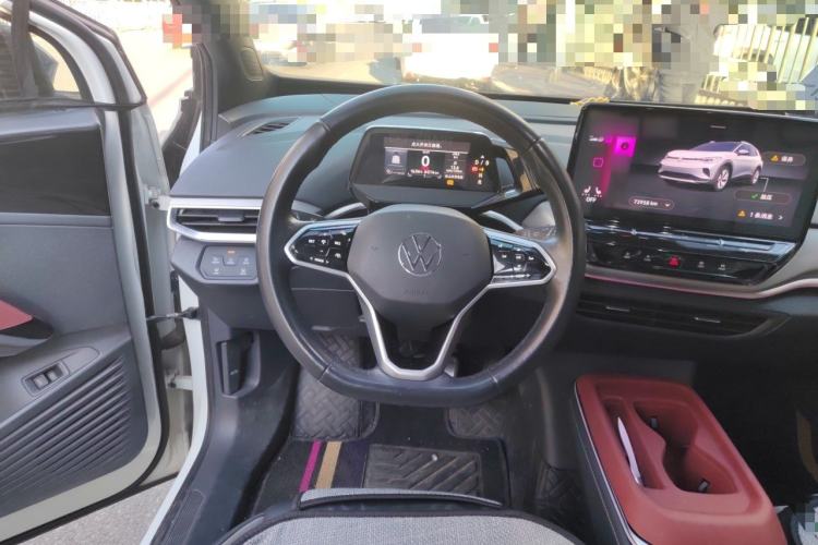 Used Volkswagen ID.4 CROZZ 2021 Long-Range PRO Two-Wheel Drive Version Steering Wheel