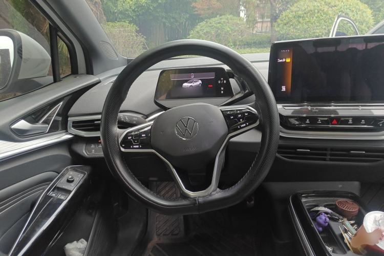 Used Volkswagen ID.4 CROZZ 2021 Long-Range PURE+ Two-Wheel Drive Version Steering Wheel