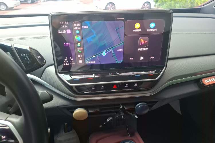 Used Volkswagen ID.4 CROZZ 2022 Long-Range Lite PRO Edition Audio And AC Panel
