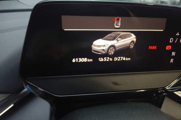 Used Volkswagen ID.4 CROZZ 2022 Long-Range PURE+ Edition Odometer Close Up