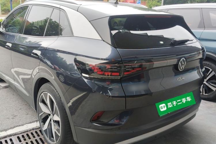 Used Volkswagen ID.4 CROZZ 2022 Long-Range Lite PRO Edition Rear Left 45 Deg