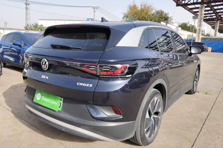 Used Volkswagen ID.4 CROZZ 2022 Pure Edition Limited Edition Rear Right 45 Deg