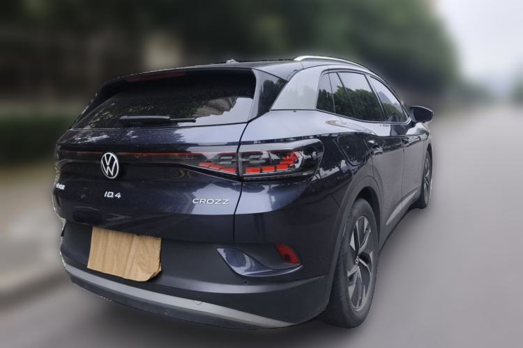 Used Volkswagen ID.4 CROZZ 2022 Long-Range PURE+ Edition Rear Right 45 Deg