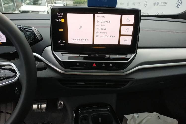 Used Volkswagen ID.4 CROZZ 2022 High-Performance PRIME Edition Audio And AC Panel