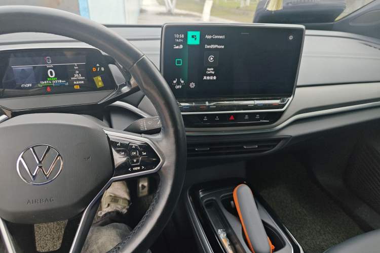 Used Volkswagen ID.4 CROZZ 2022 Long-Range Lite PRO Edition Audio And AC Panel