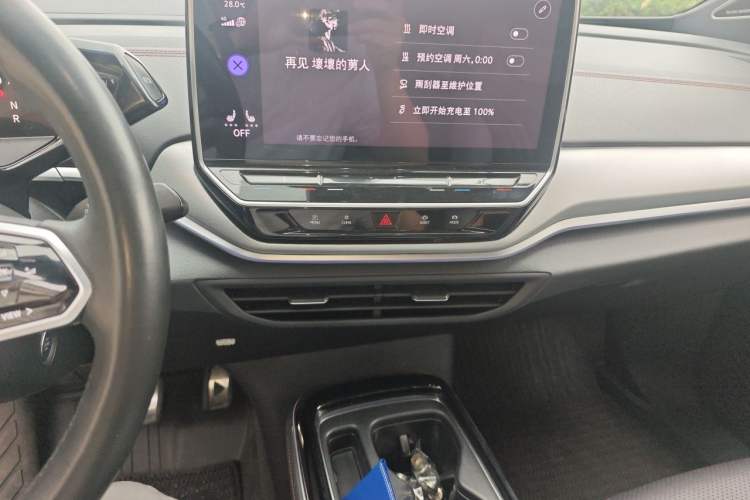 Used Volkswagen ID.4 CROZZ 2022 High-Performance PRIME Edition Audio And AC Panel