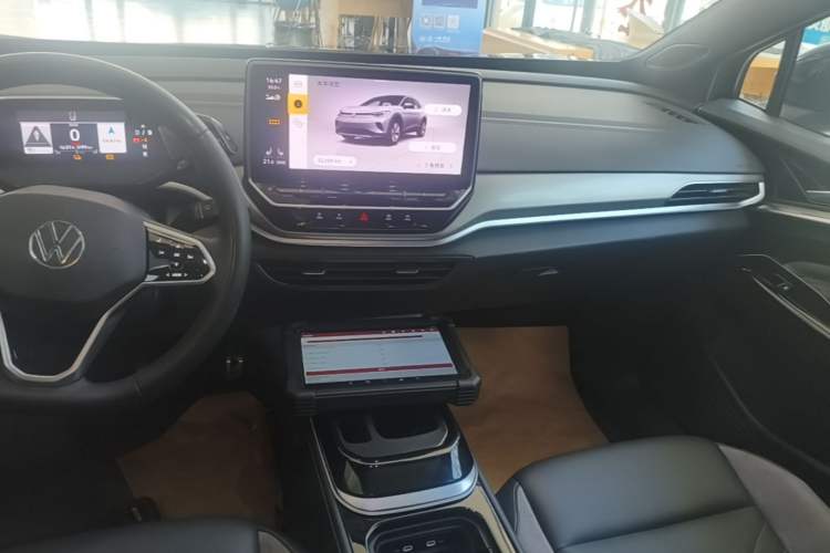 Used Volkswagen ID.4 CROZZ 2022 Long-Range Lite PRO Edition Audio And AC Panel