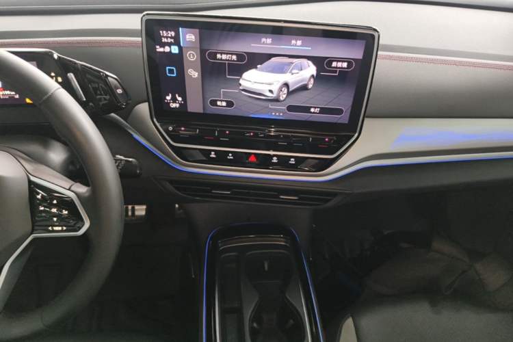 Used Volkswagen ID.4 CROZZ 2022 High-Performance PRIME Edition Audio And AC Panel