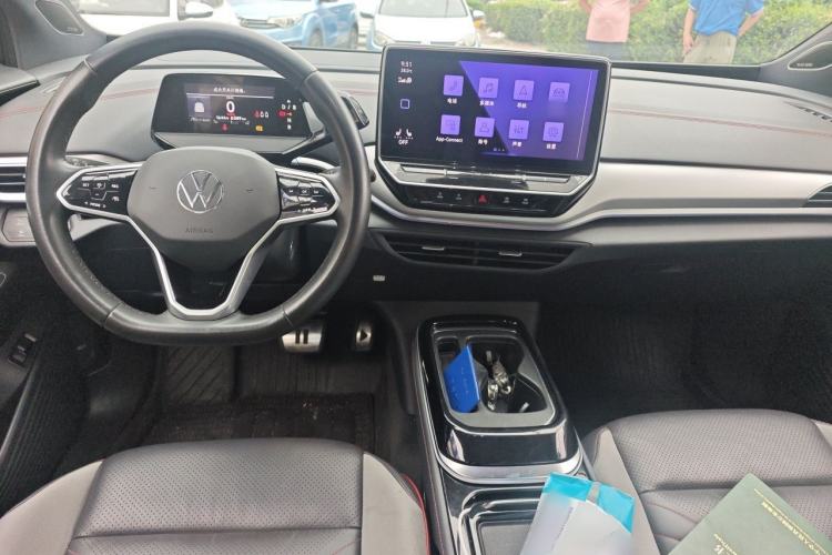 Used Volkswagen ID.4 CROZZ 2022 High-Performance PRIME Edition Center Console