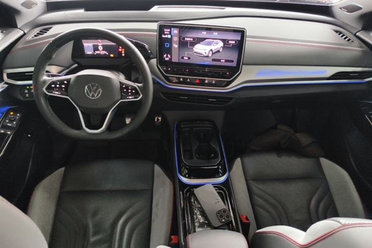 Used Volkswagen ID.4 CROZZ 2022 High-Performance PRIME Edition Center Console