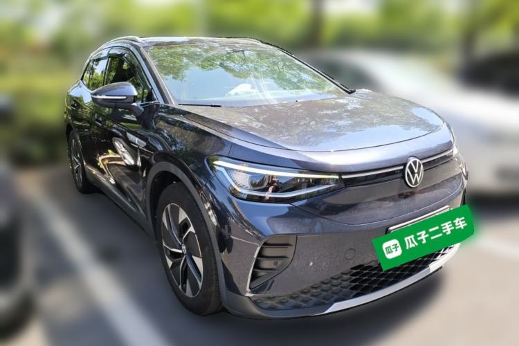 Used Volkswagen ID.4 CROZZ 2022 Long-Range PURE+ Edition Front Right 45 Deg