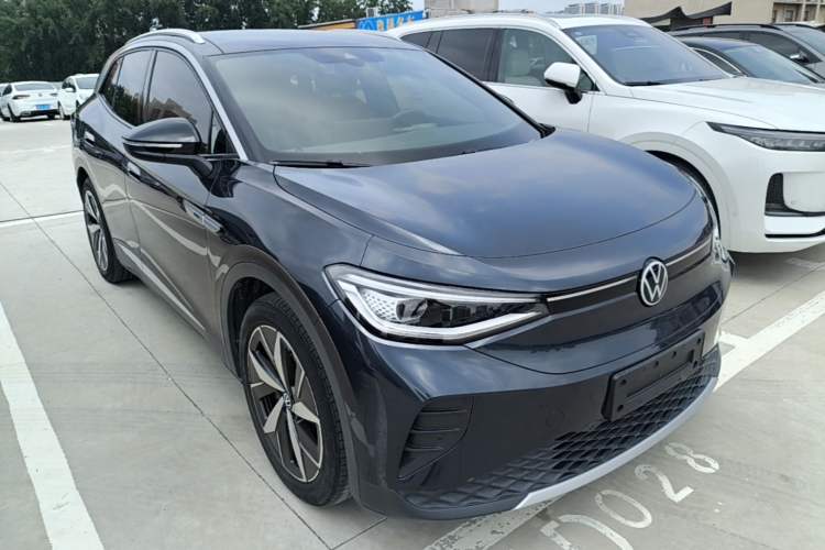 Used Volkswagen ID.4 CROZZ 2022 Long-Range Lite PRO Edition Front Right 45 Deg
