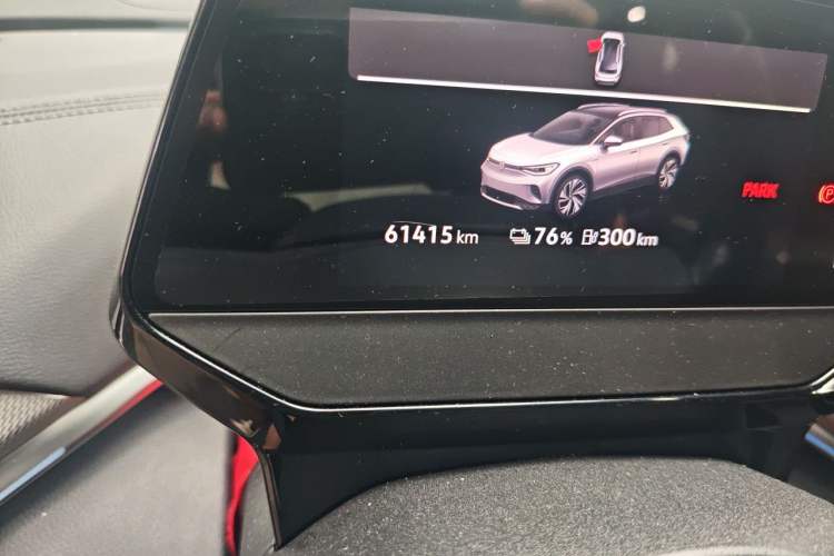 Used Volkswagen ID.4 CROZZ 2022 Long-Range Lite PRO Edition Odometer Close Up