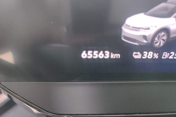 Used Volkswagen ID.4 CROZZ 2022 Long-Range Lite PRO Edition Odometer Close Up
